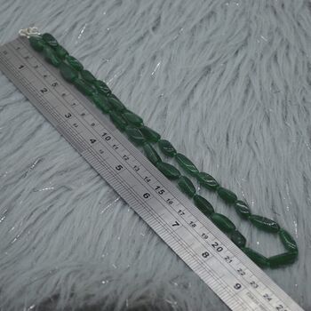 Green Aventurine Beaded Necklace: 18 Inches, 5 of 6