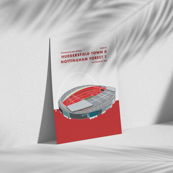 Nottingham Forest Championship Play Off Final Print, 3 of 4