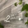 Personalised Acrylic House Number Small, thumbnail 1 of 5
