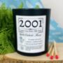 Personalised 21st Birth Flower Birthday Candle, thumbnail 5 of 12
