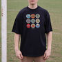 Man City Beer Mats Oversized T Shirt, thumbnail 7 of 10