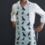 Black Cocker Spaniel Organic Cotton Tea Towel, thumbnail 2 of 12