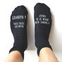 Personalised Socks Never To Be Worn With Sandals, thumbnail 1 of 2