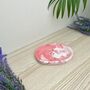 Pink Marbled Draining Soap Dish, thumbnail 2 of 5