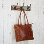 Personalised Haath Large Leather Handbag, thumbnail 3 of 9