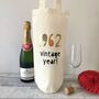 Personalised 1964 Milestone Birthday 60th Bottle Bag, thumbnail 1 of 3