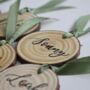 Personalised Wood Wedding Favour Place Names X 10, thumbnail 6 of 8