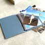 Recycled Leather Dad And Me Photo Album, thumbnail 2 of 5