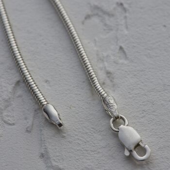 Sterling Silver Chain For Women All Sizes, 3 of 6