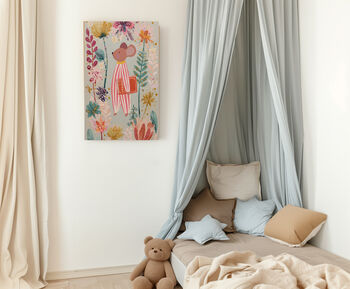 Mouse Book Nursery Art Print, 2 of 4