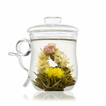 Infuser Mug Flowering Tea Gift Set, 6 of 6
