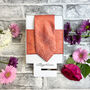 Orange Paisley Wedding Tie Set, thumbnail 6 of 6