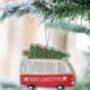 Camper Van Christmas Decoration, thumbnail 1 of 3