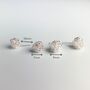 Sterling Silver Wire Ball Stud Earrings, thumbnail 2 of 6