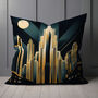 Urban Horizons Art Deco Hand Made Cushions Design Two, thumbnail 6 of 8