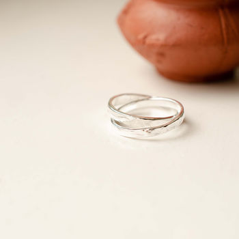 Personalised Simple Infinity Russian Band Ring, 10 of 12