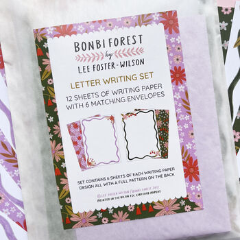 Garden Florals Letter Writing Set, 3 of 9