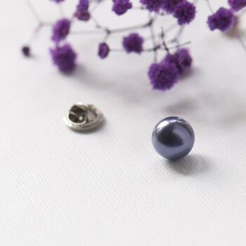 Lilac Faux Pearl Modesty Pin, 4 of 10