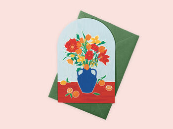 Flowers And Citrus Card, 4 of 6