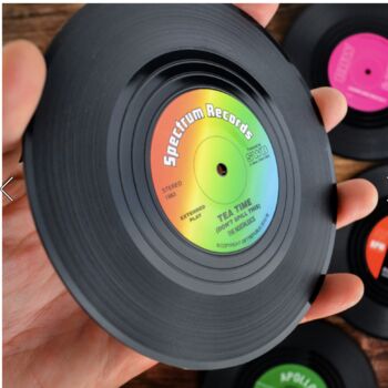 Retro Vinyl Coasters, 3 of 5