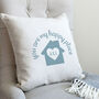 Personalised You Are My Happy Place Cushion, thumbnail 4 of 6