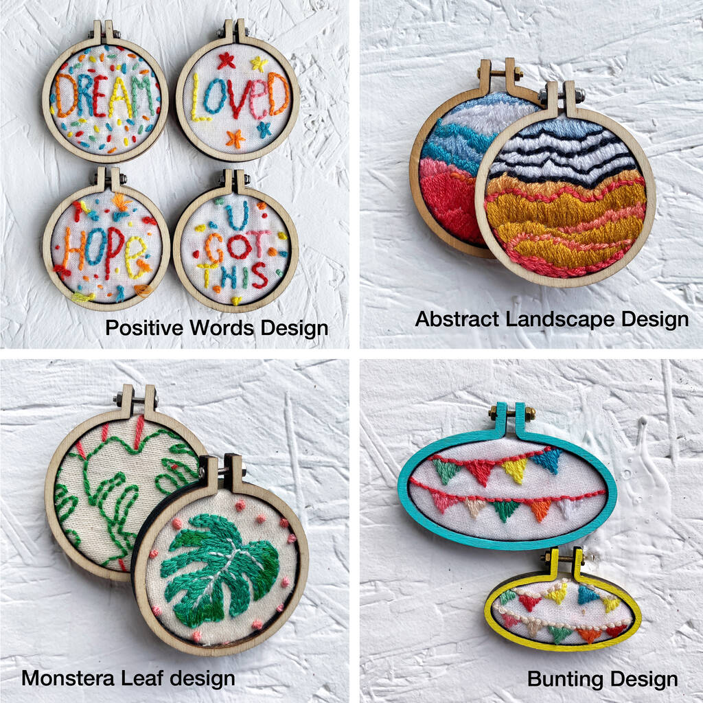 Jesse C. Mault art kit with mini hoops by johny todd  notonthehighstreetcom