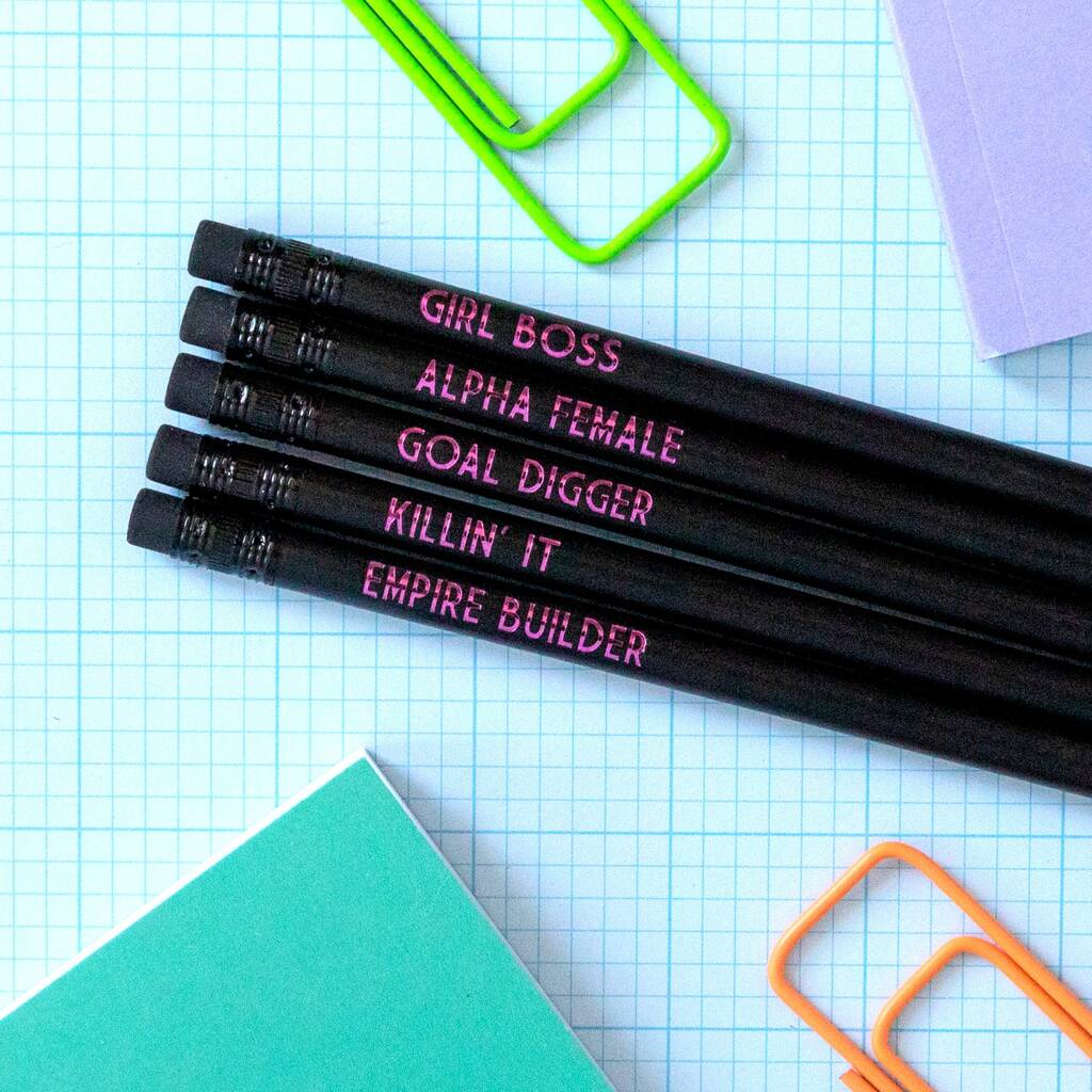 Girl Boss Pencil Set: Alpha Female, 1 of 7