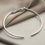 Sterling Silver Twisted Cuff, thumbnail 7 of 9