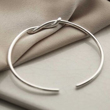 Sterling Silver Twisted Cuff, 7 of 9
