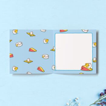 Cheese Birthday Card | Cute Greeting Cards, 2 of 4
