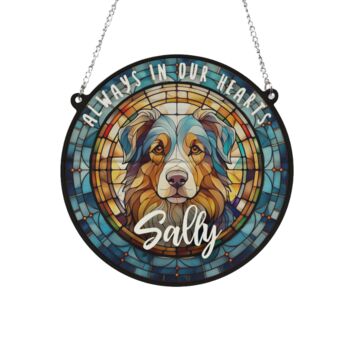 Australian Shepherd Memorial Suncatcher, 2 of 6