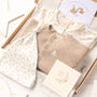 New Baby Cardigan, Babygrow And Hat Gift Set, thumbnail 4 of 12