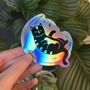 Space Cat Holographic Stickers, thumbnail 3 of 6
