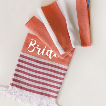 Personalised Hen Party Towels, Sustainable Gift, 3 of 10