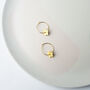 Large Minima Hoop Earrings, thumbnail 4 of 6