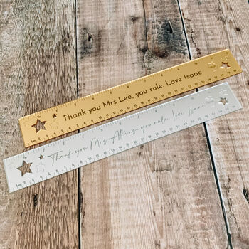 End Of Term Teacher Personalised Ruler, 4 of 6