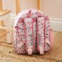 Personalised Pink Ditsy Print Classic Medium Backpack, thumbnail 5 of 6