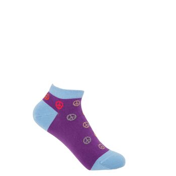 Peace Women’s Trainer Socks Gift Box, 4 of 7