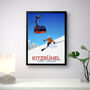 Kitzbuhel Ski Resort Poster, thumbnail 3 of 6