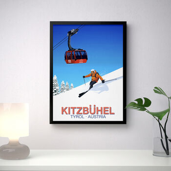 Kitzbuhel Ski Resort Poster, 3 of 6