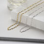 Baby Paperclip Necklace, thumbnail 1 of 7