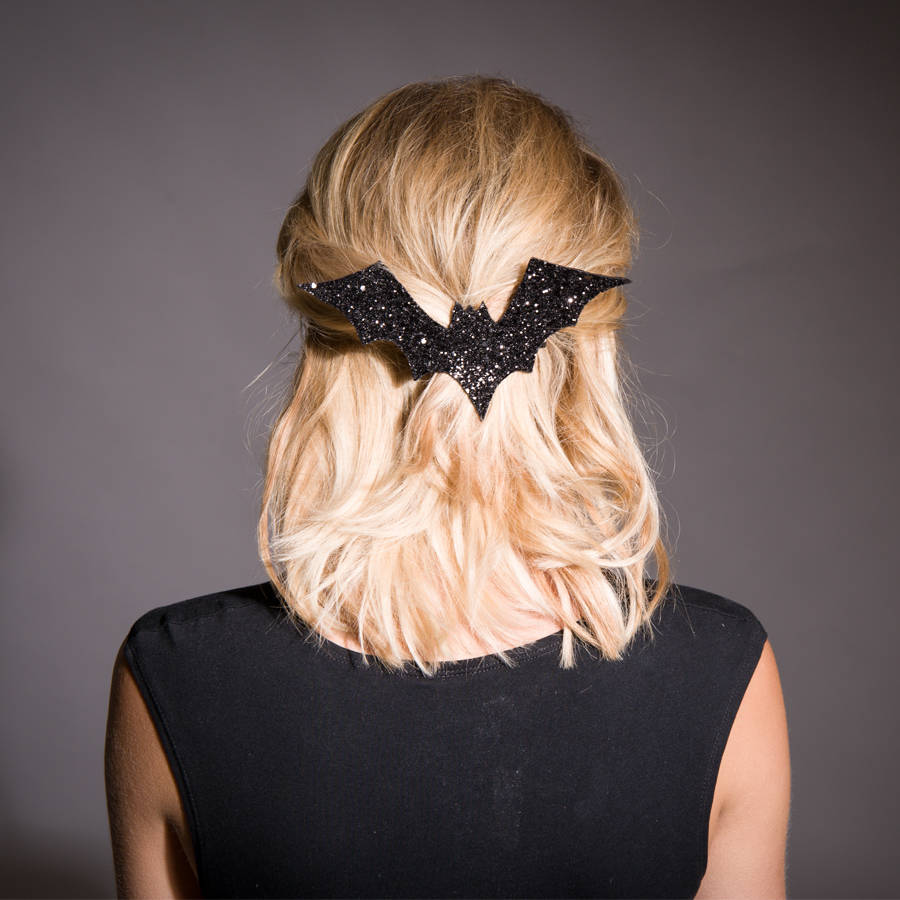 Glitter Bat Hair Clip 30 Different Colours By Stephanieverafter |  