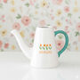 Les Fleurs Ceramic Watering Can And Flower Vase, thumbnail 5 of 8