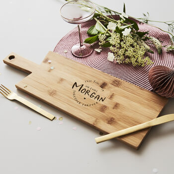 Wedding Personalised Chopping/Cheese Board, 2 of 6