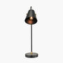 Black And Brushed Brass Task Table Lamp, thumbnail 3 of 9