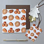 Christmas Card With Mixed Nuts Illustrations, thumbnail 2 of 2