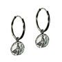 Aethra Silver Earrings, thumbnail 3 of 8