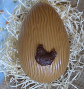 Organic Milk Blond Easter Egg With Milk Buttons, 2 of 4