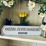 Personalised New Baby Name Vintage Wooden Road Sign, thumbnail 4 of 8