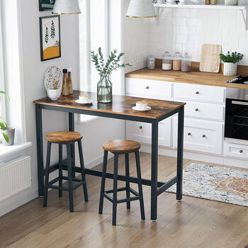 Industrial Style Bar Stool, 2 of 4